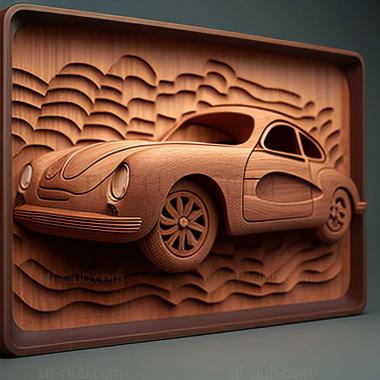 3D модель Volkswagen Karmann Ghia (STL)